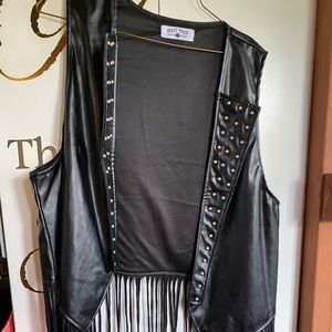 Crazy Train Fringe Vest